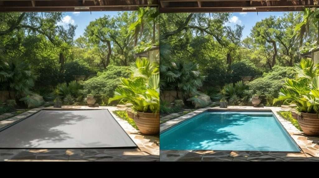 Automatic pool cover