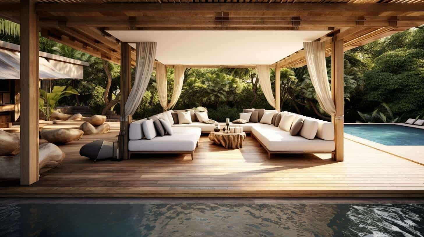 covered pool deck