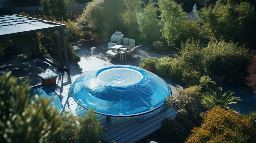 pool cover for energy efficiency