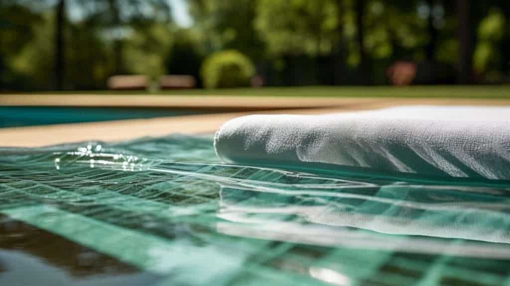 pool thermal blanket maintenance