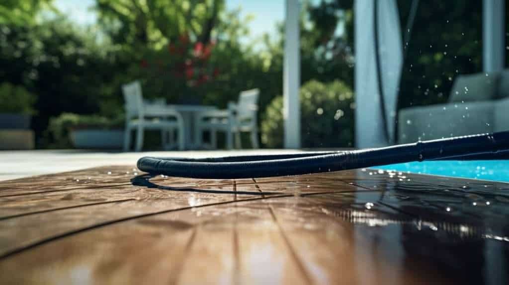 water hose for pool cover pump