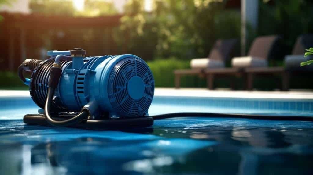 water pump for pool cover