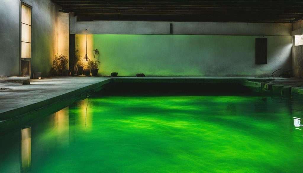 Green Pool Water