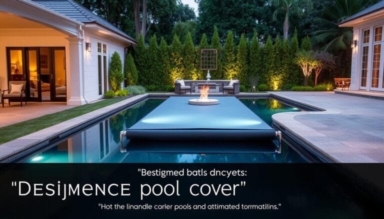 Smart pools with automated covers