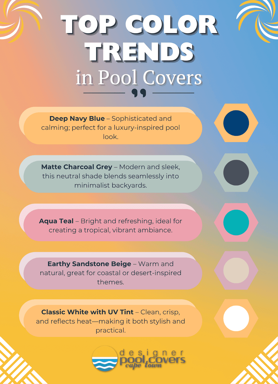 Bonus: Top Color Trends in Pool Covers for 2025