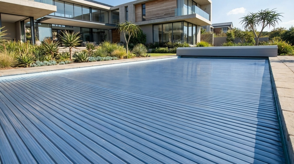 Professional photograph of a slatted automatic poo 1765799147723